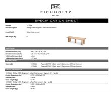 Dining Table Bergman L