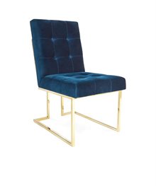 Goldfinger Dining Chair in Rialto Navy
