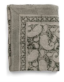 Linen Tablecloth - Big Paisley® - Green -