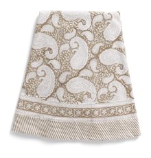 Tablecloth - Big Paisley® - Light Brown
