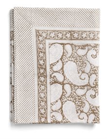 Tablecloth - Big Paisley® - Light Brown
