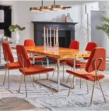 Bond Dining Table - Burled Mappa