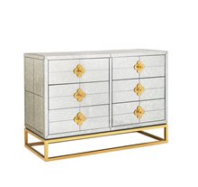 Delphine Six-Drawer Dresser