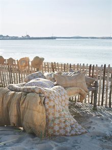 Duvet Cover - Leaf - Ochre