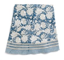 Tablecloth - Waterlily - Navy Blue