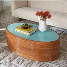 Riviera Oval Cocktail Table