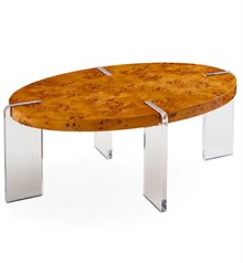 Bond Oval Cocktail Table 