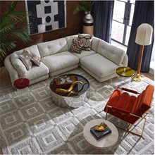 Pompidou Modular Four-Piece Sectional