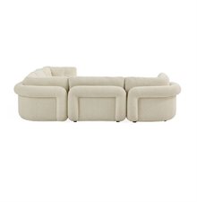 Pompidou Modular Five-Piece Sectional