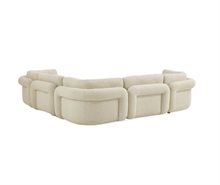 Pompidou Modular Five-Piece Sectional