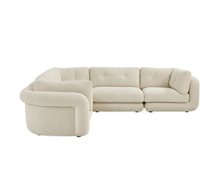 Pompidou Modular Five-Piece Sectional