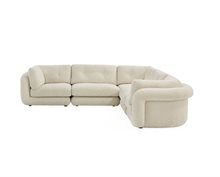 Pompidou Modular Five-Piece Sectional