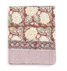 Tablecloth - Dahlia - Red Green
