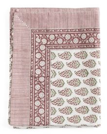 Persian Paisley - Red, Green & White