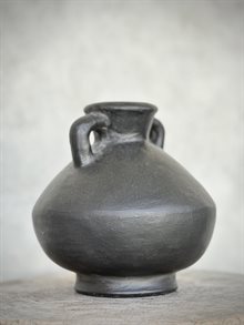 ALLADIN vase, black antique