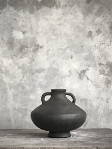 ALLADIN vase, black antique