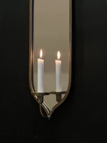 PRIJA wall mirror - candle holder