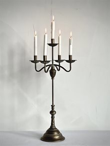 ZAMORA table candelabra 5 arm, vintage 
