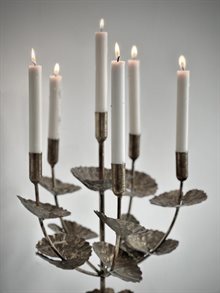 GOZA table candelabra 6 arm