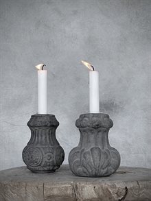 ZAKI stone candle holder