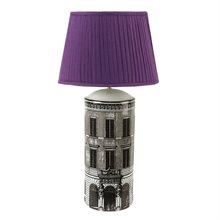 LAMP, ROUND, TALL VASE SHAPE, PALACE PATTERN