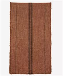 Striped runner w/ fringes 
