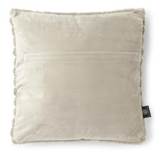 Stripy Cushion - Taupe
